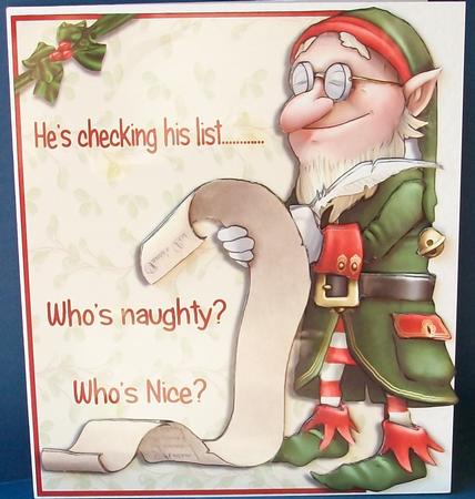 Santas List by Cheryl French