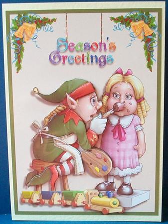 Santa's Workshop by Cheryl French