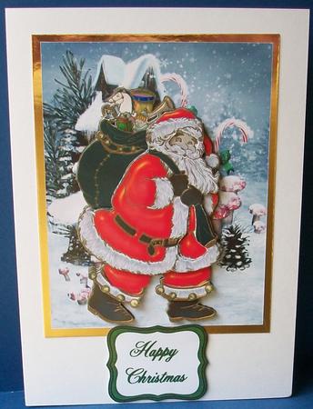 Jolly Santa Step by Step by Cheryl French