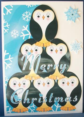 Penquins by Cheryl French