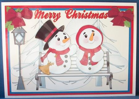 Snowmen's Rest by Cheryl French