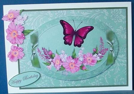 Flutterby Flowers by Cheryl French