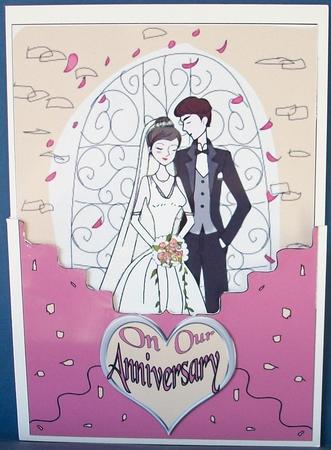 Envelope Wedding/anniversary by Cheryl French