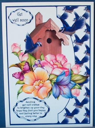 A Bird Paradise Thank You/get Well by Cheryl French