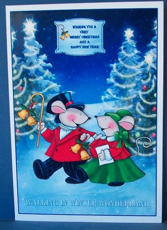 Walking in Winter Wonderland by Cheryl French