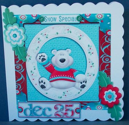 Snow Special Bear by Cheryl French