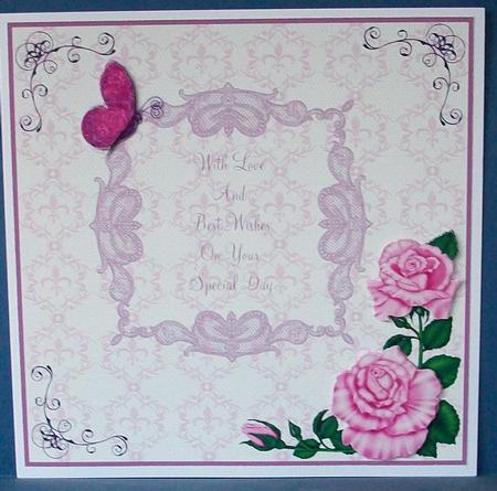 On Your Special Day 8x8 by Cheryl French