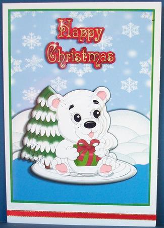 Polar Bear Pyramage by Cheryl French