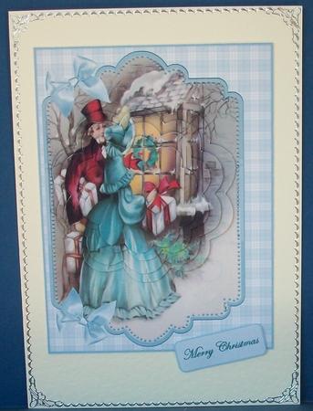 Visiting Friends at Christmas by Cheryl French