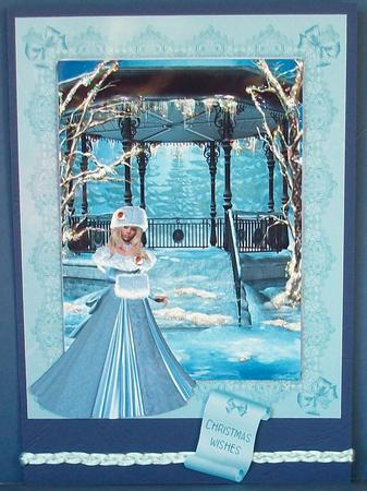 Blue Xmas by Cheryl French
