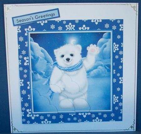 Festive Bear by Cheryl French