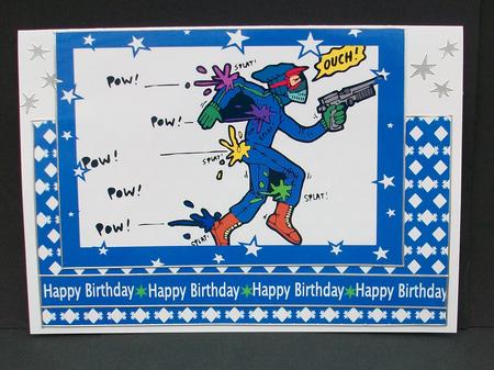 Paintball Birthday by Cheryl French