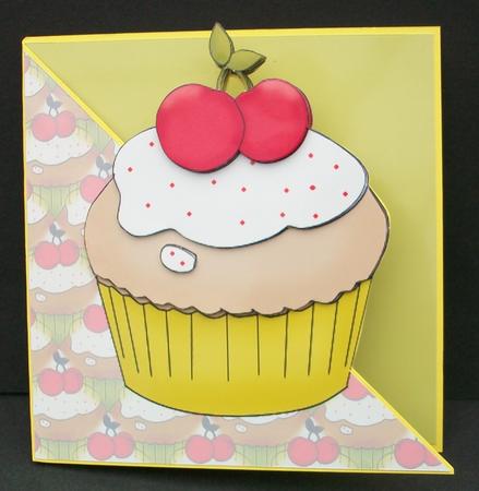 Cherry Cup Cake by Cheryl French