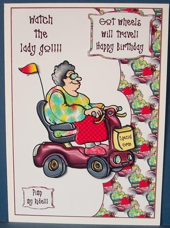 Watch the Lady Go! by Cheryl French