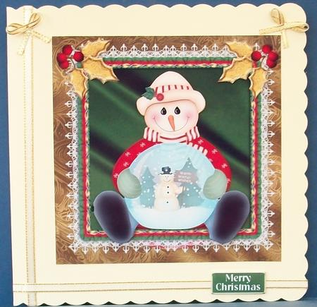 The Snowman & His Snowglobe by Cheryl French