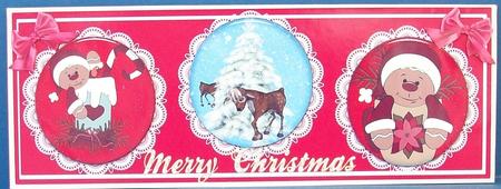Christmas Buttons by Cheryl French