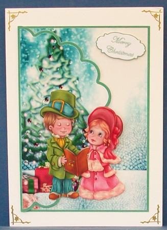 Cute Carol Singers by Cheryl French