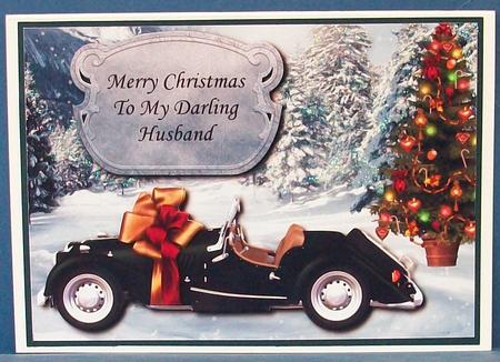 Merry Christmas Darling Husband by Cheryl French