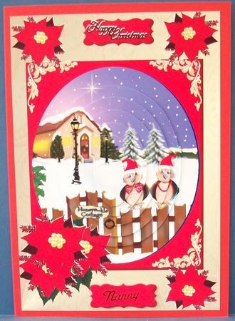Christmas Owls by Cheryl French