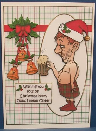Bert Sends Christmas Cheer by Cheryl French