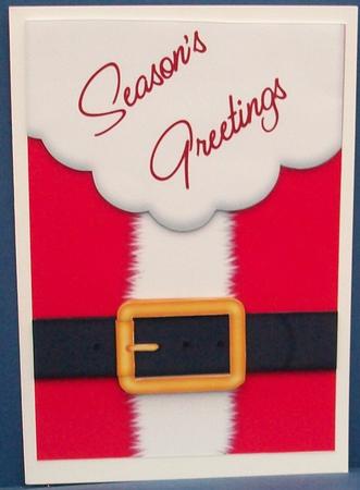 Santa's Season's Greetings by Cheryl French