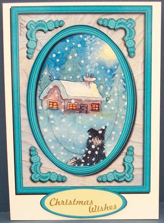 Home for Christmas - from the 'snow Series' by Cheryl French