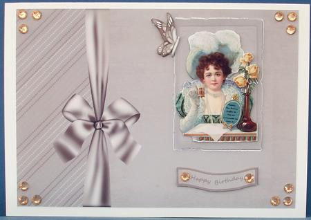 Anyone for Tea Card Front by Cheryl French