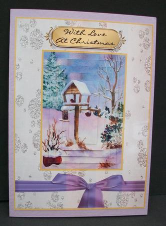 Winter Garden Scene 1 by Cheryl French