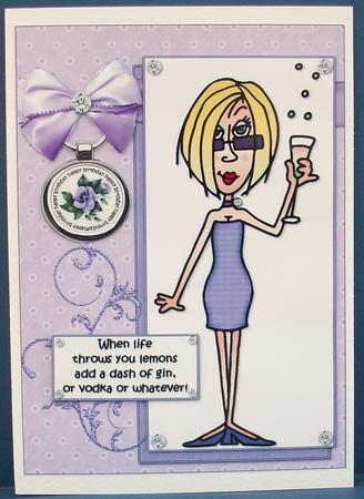 J.j When Life Hands You Lemons Quick Card by Cheryl French