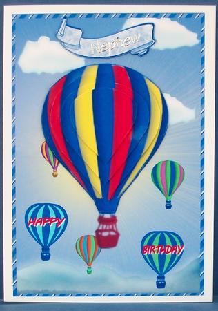 Birthday Balloon by Cheryl French