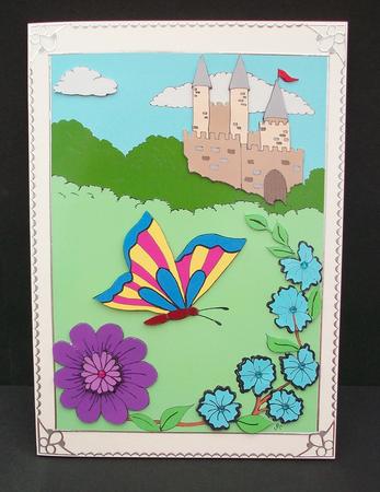 Butterfly Castle by Cheryl French