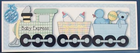 Baby Express Train for a Baby Boy! Dl by Cheryl French