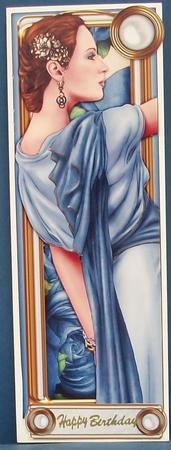 Art Deco Lady Pandore Dl (lilac) by Cheryl French