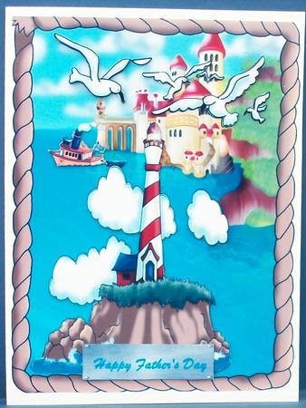 The Lighthouse Keepers Home by Cheryl French