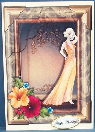 Female Birthday Card or Special Occasion by Cheryl French
