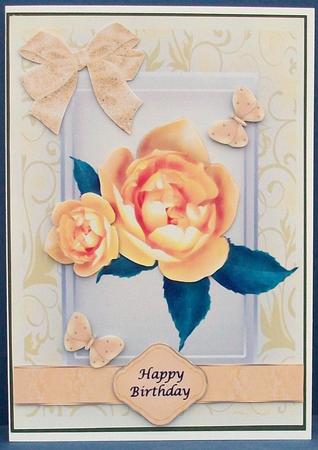 Beautiful Yellow Roses by Cheryl French