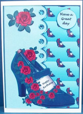 Champagne Shoe by Cheryl French