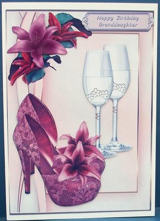 Lovely Wine Shoes and Lillys by Cheryl French