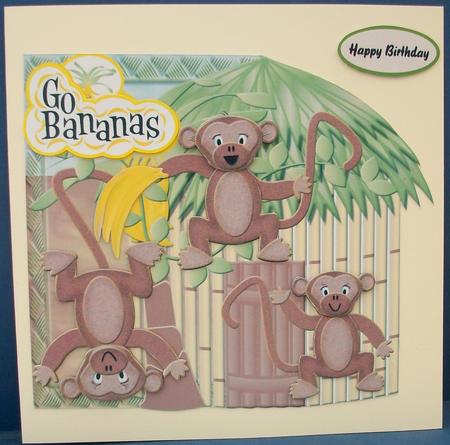 Go Bananas and Monkey Around with Decoupage by Cheryl French