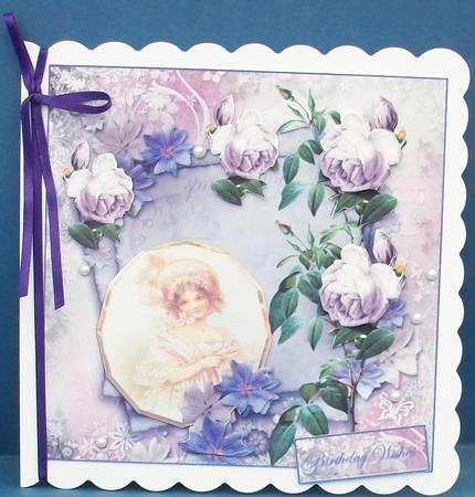 Vintage Beauty Springtime, Lilac Rose by Cheryl French
