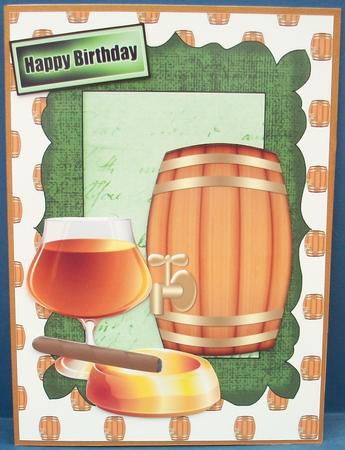Brandy, Cigar, and a Barrel of Beer by Cheryl French