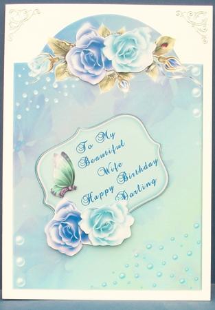 Roses in Blue by Cheryl French
