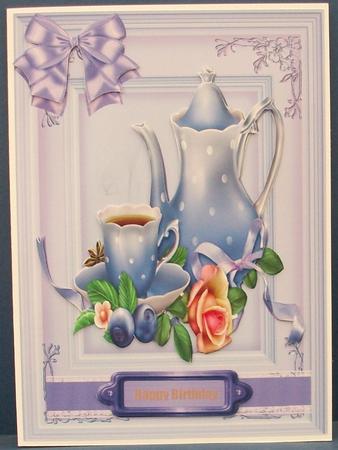 Lovely Lilac Tea Time Set by Cheryl French