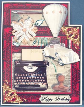 Male Birthday Card or Other Occasion by Cheryl French