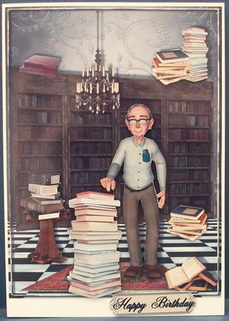 Male Birthday Card or Other Occasion by Cheryl French