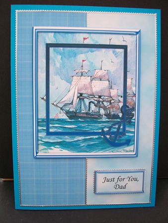 Sails and Anchor by Cheryl French
