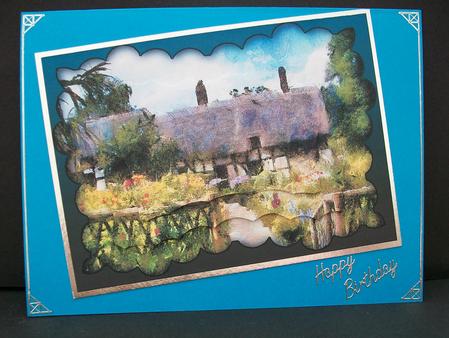 Thatched Cottage by Cheryl French