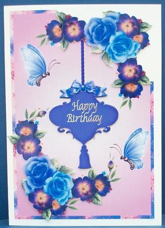 Butterfly Blue by Cheryl French