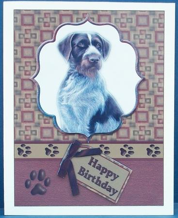 Hound Dog Birthday Wishes by Cheryl French
