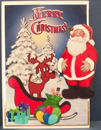 Jolly Santa by Cheryl French